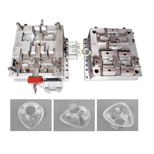 Molde de nebulizador médico descartável