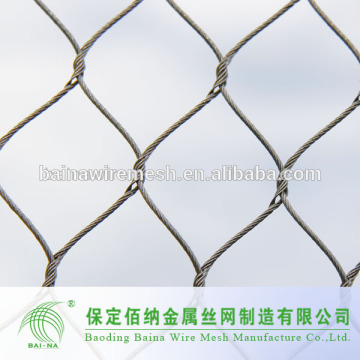 Stainless Steel Cheap Wire rope Knotted Mesh