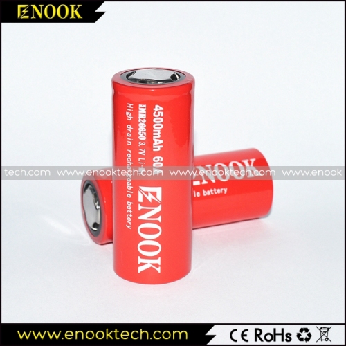 Original Hot Sale Enook 26650 60A Battery