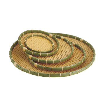 Commercial Round Polypropylene Bamboo Baskets