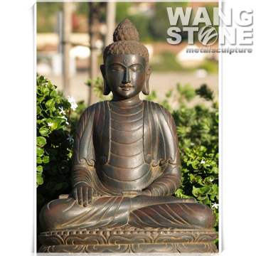 Life Size Stone Sitting Buddha Statue