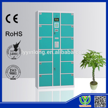 Intelligent logistic barcode parcel delivery locker / parcel locker for supermarket