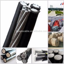 hot saled Quadruplex Aerial Bundle Cable Alloy Neutral Conductor AAC phase