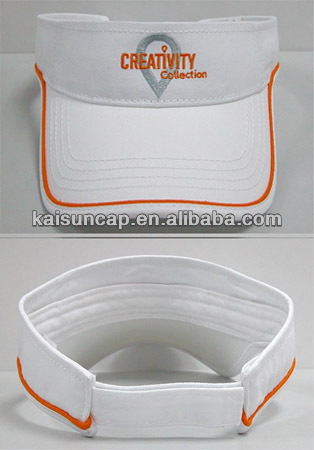 Custom 100% cotton sun visors for cars