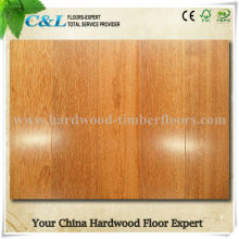 kempas wood parquet flooring smooth