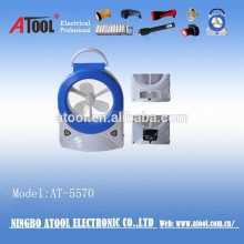 Family electric table fan lamp