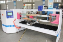 BOPP Adhesive Tape Cutter Machine/ Double Shafts Automatic Cutter Machine (JY-8208)