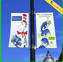 Durable vinyl street advertising banner posters