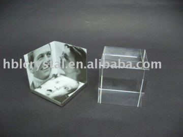 Unique crystal photo frame