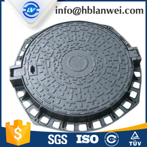 Ductile Iron Gray iron manhole cover EN124 D400