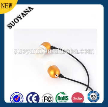 fashionable candy color metal earbuds