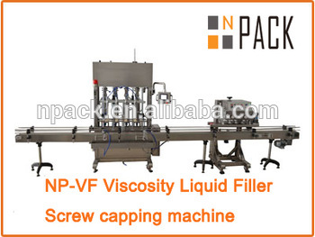 volumetric piston filling machine