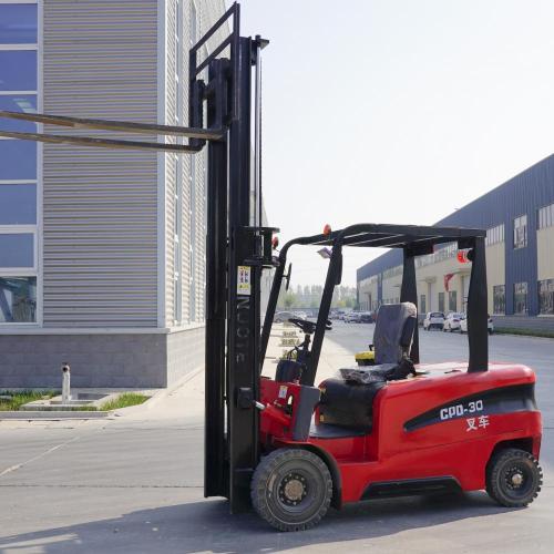 Forklift listrik tugas berat dengan kapasitas 3 ton