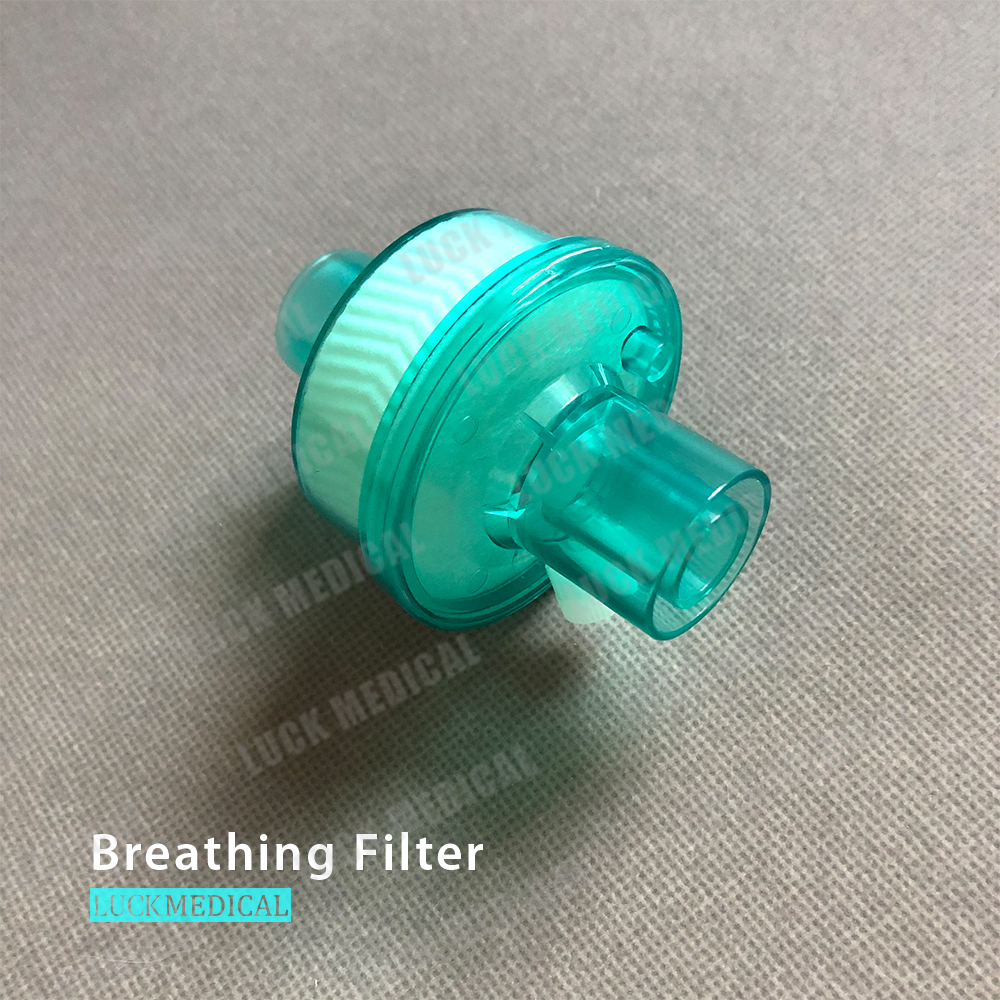 HMEF jetable pour le filtre respiratoire de trachéotomie