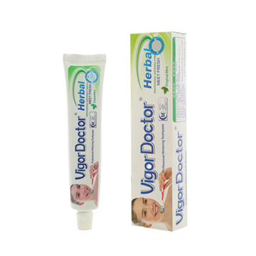 Vigor Doctor 100g Menthol tooth whitening natural toothpaste