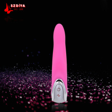 Productos para adultos Vibrador eléctrico del juguete del sexo del juguete del silicón para las mujeres (DYAST272)
