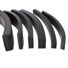 Nitrile FKM EPDM Solid Round Squar Rubber Strip