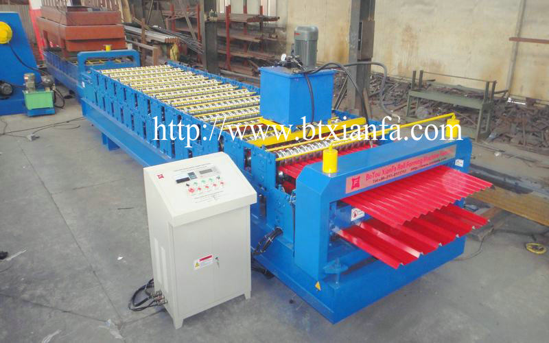 metal roofing machine