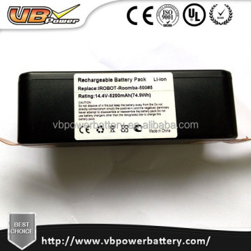 Lithium Battery Pack 14.4V 5200mAh - Replacement for iRobot Roomba