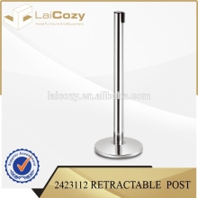 Hot sale security guard post from China supplier/Retractable Barrier Stand/fencing post