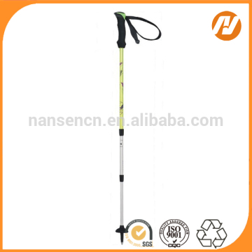 aluminum adjustable Nordic Walking Stick 3 sections