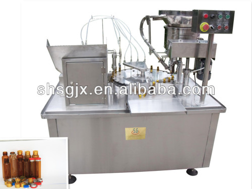 Automatic oral solution filling machine, Aluminum cover sealing machine