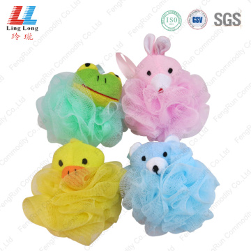 Animal basic absorbent mesh bath ball