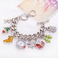 2015 merry Christmas Gift metalen armband Watch metalen juwelen