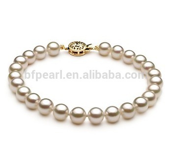 White Akoya Latest Design Pearl Necklace