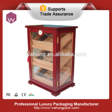 Creative wooden cigar packaging cabinet Box display organiser