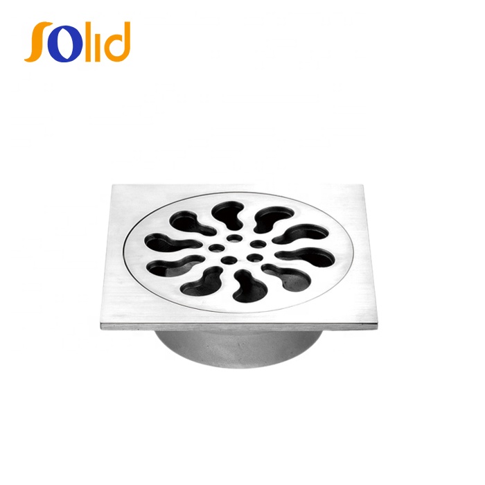 Casting stainless steel bathroom shower floor trap drains