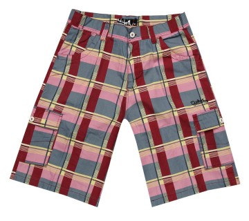 POPULAR Canvas material printed, bermuda shorts