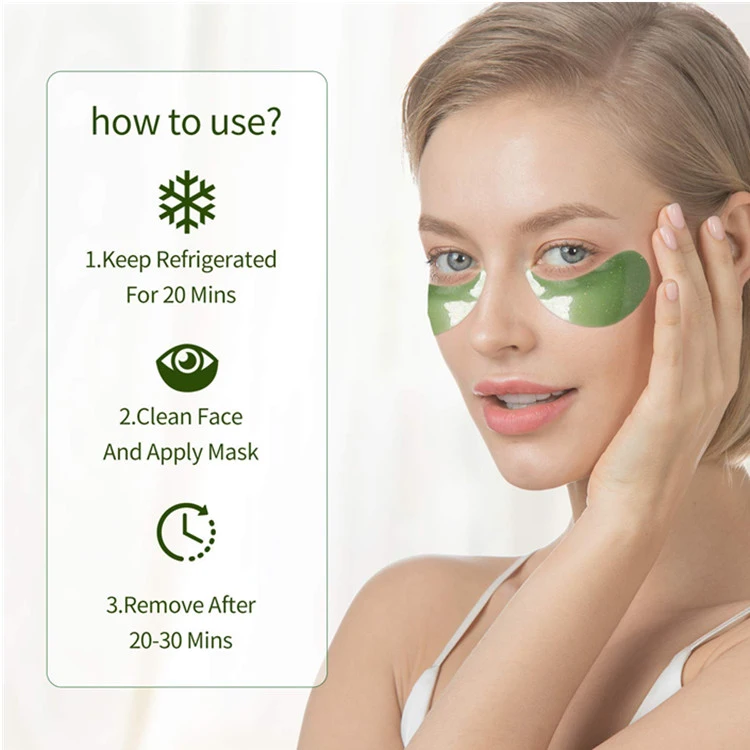 OEM Seaweed Under Eye Mask Collagen Eye Patches Wrinkles Treatment Gel Pads