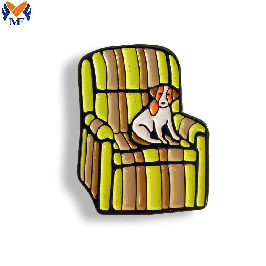 Dog Enamel Pin Badge