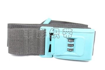 Blue tip polyester strap