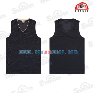 Custom Embroidered Printing Good Quality Basketball Jerseys