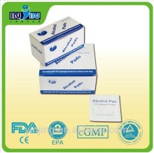 Small alcohol prep pads 40gsm 2.8*6cm OEM