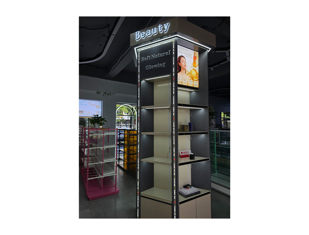 LED Işıklı Güzellik Sergileme Kulesi x LED Lighted Beauty Display Tower x