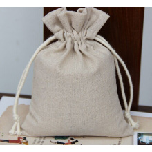 Muslin jute bag wedding favor bag