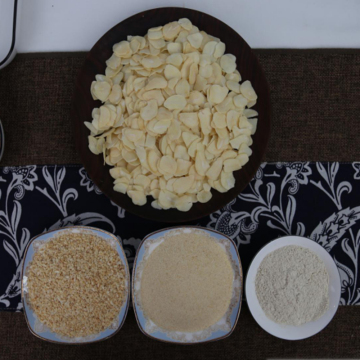 Dehydrated garlic flakes, granules,powder