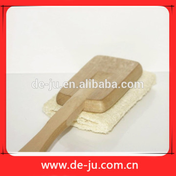 Wood Handle Loofah Shower Back Loofah Scrubber