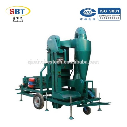 Mobile type 5X-5C Sunflower seed cleaner