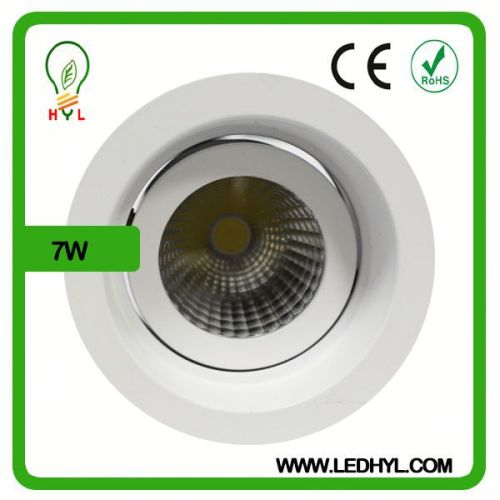 2014 Hot sale led downlight COB 7w white square led downlights