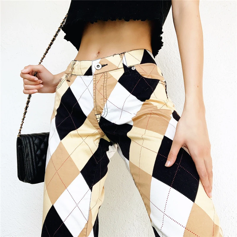 New Arrivals High Waist Elastic Girls' Spring Pants & Trousers Women