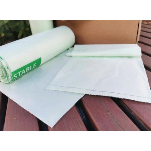 EN13432 Bolsas de residuos compostables 100% biodegradables certificadas