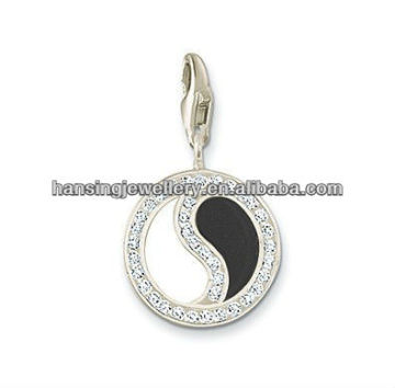 hot wholesale rhinestone tai chi pendant