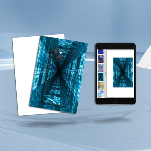 Custom Design 3D Relief Back Sticker Mobile Skin