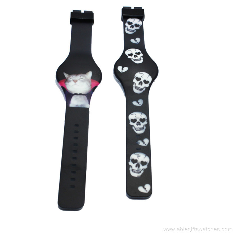 Fashion Children Silicone Bracelet Wristwatch Gift