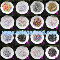 Plastic Loose Beads Material Alphabets Letter Square Cube Beads Charms 7MM