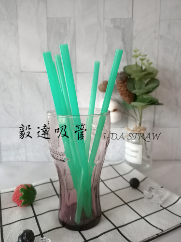 Straw Minuman Warna Hijau Muda 6MM